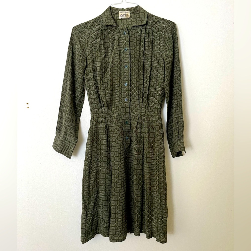 Hermès Vintage Shirtdress